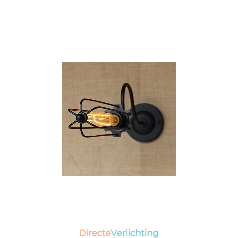Kunst Minimalistisch Mat Zwart Amerikaans Landelijk Woonkamer Lamp Slaapkamer Balkon Wandlamp Bedlamp