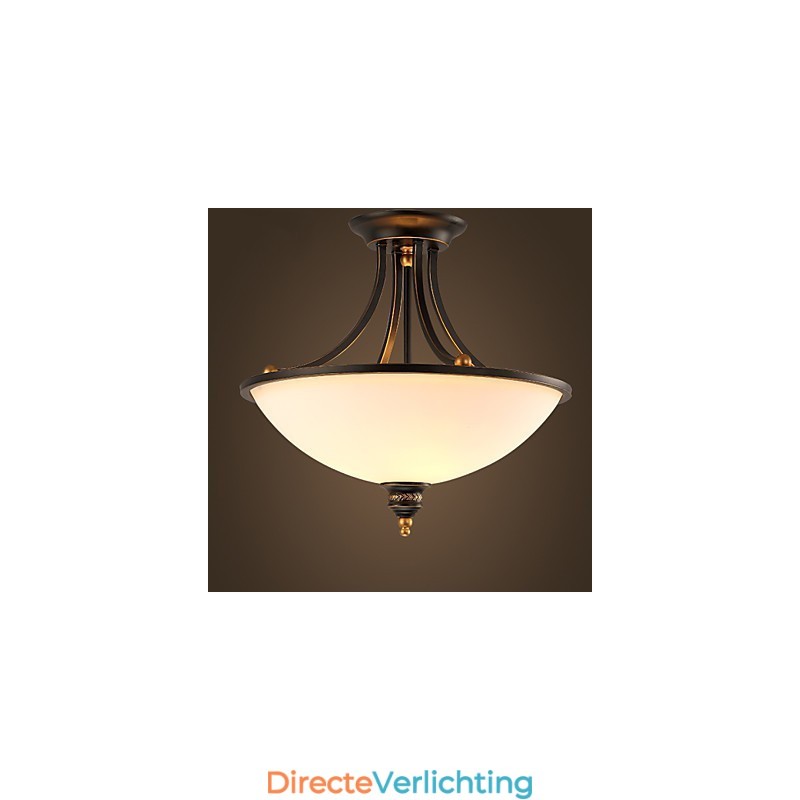 Eenvoudige pastorale plafondlampen brons Phnom Penh Amerikaanse landelijke Europese plafondlampen lamp