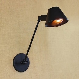 Retro eenvoudige wandlamp van ijzer