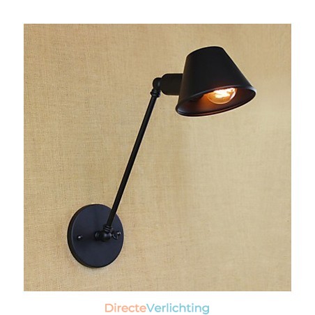 Retro eenvoudige wandlamp van ijzer Retro eenvoudige wandlamp van ijzer