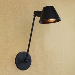 Retro eenvoudige wandlamp van ijzer