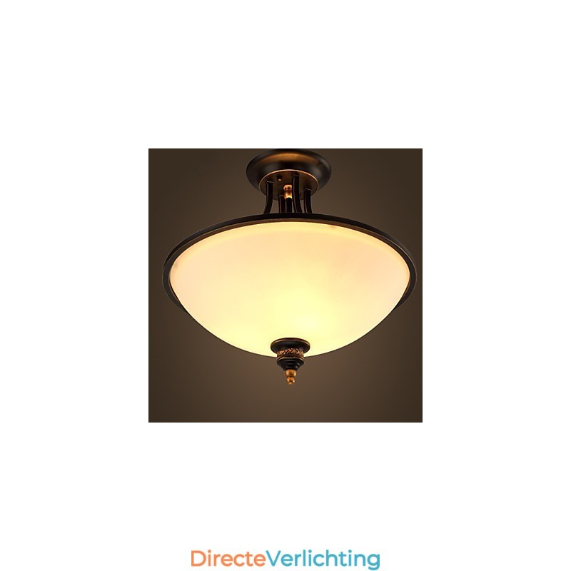 Eenvoudige pastorale plafondlampen brons Phnom Penh Amerikaanse landelijke Europese plafondlampen lamp