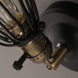 Amerikaanse Country Loft Herstel van Oude Manieren Wandlamp Smeedijzeren Wandlamp Licht
