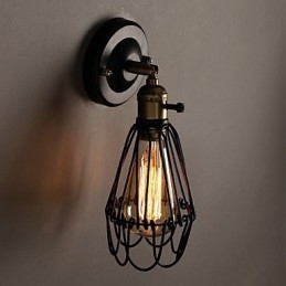 Amerikaanse Country Loft Herstel van Oude Manieren Wandlamp Smeedijzeren Wandlamp Licht