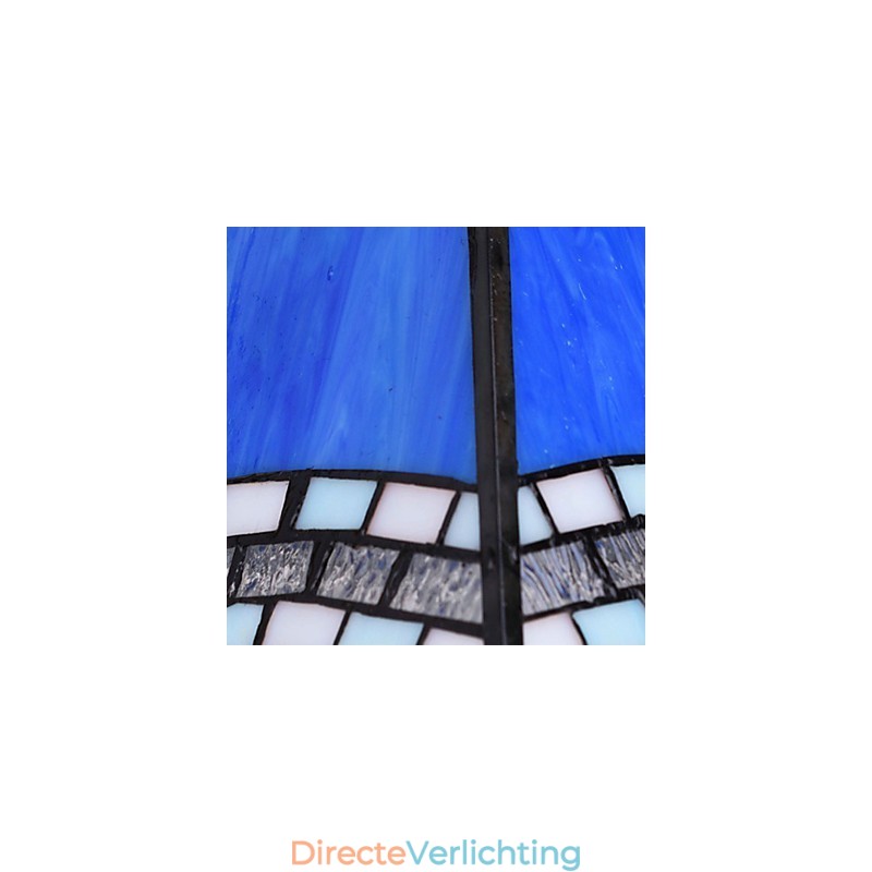 Europees Mediterrane Gecontracteerde Landelijke Creatieve Smeedijzeren Wandlamp Glazen Verlichting
