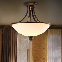 Eenvoudige pastorale plafondlampen brons Phnom Penh Amerikaanse landelijke Europese plafondlampen lamp