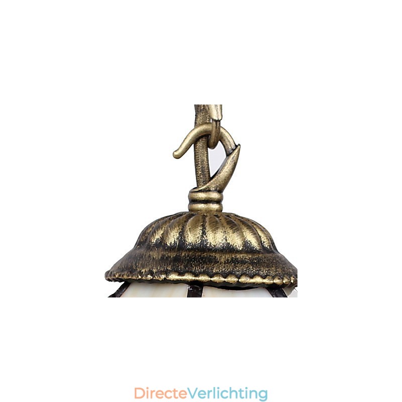 Kersthert Europees gecontracteerd landelijk creatief smeedijzeren wandlamp glazen lampen