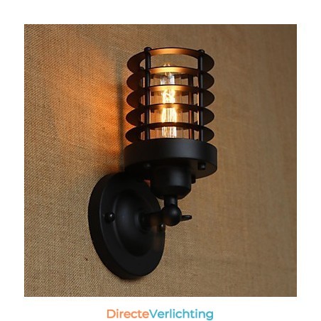 Retro Eenvoudige Elegante Zwarte Nachtkastje Gangpad Trap Balkon Decoratieve Wandlamp Retro Eenvoudige Elegante Zwarte Nachtkastje Gangpad Trap Balkon Decoratieve Wandlamp
