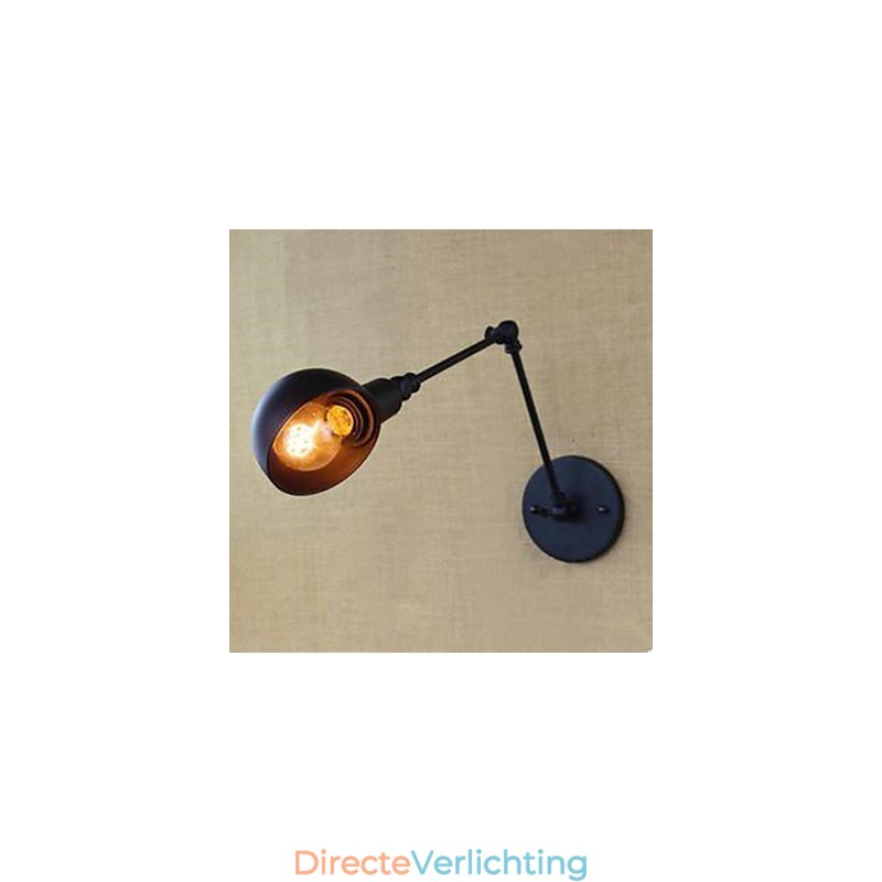 Het balkon Trap Gangen Gecontracteerd Creatief Restaurant Bar Wandlamp Smeedijzer Lange Arm