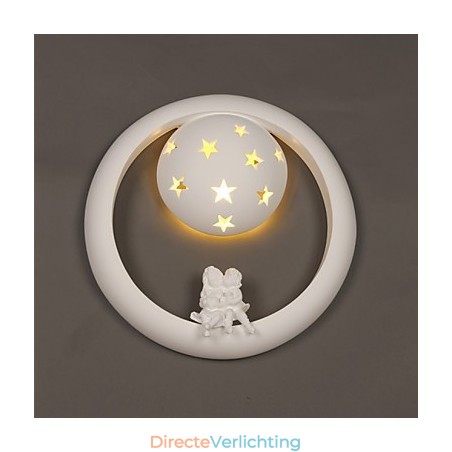 Zoete pastorale gips leuke kinderkamer veranda wandlamp lichten Zoete pastorale gips leuke kinderkamer veranda wandlamp lichten