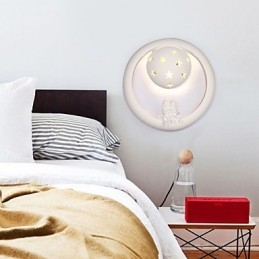 Zoete pastorale gips leuke kinderkamer veranda wandlamp lichten