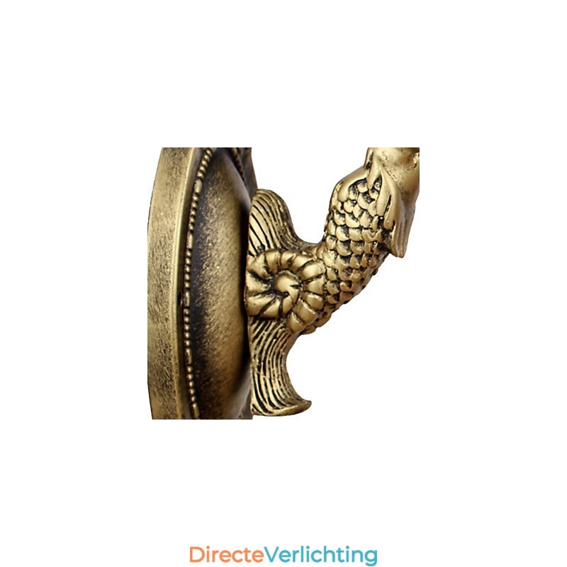 Europees gecontracteerd landelijk creatief smeedijzeren wandlamp glazen lampen