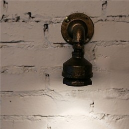 Loft Iron Waterpijp Lamp Wandlamp Industriële Vintage Wandlamp Armaturen Voor Thuis Binnenverlichting