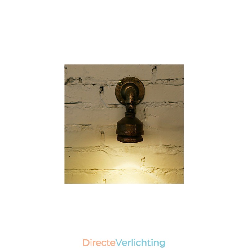 Loft Iron Waterpijp Lamp Wandlamp Industriële Vintage Wandlamp Armaturen Voor Thuis Binnenverlichting