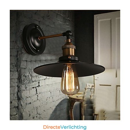 Creatieve Nordic Light enkele kop zwarte paraplu wandlamp herstelt oude manieren licht Creatieve Nordic Light enkele kop zwarte paraplu wandlamp herstelt oude manieren licht