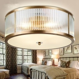 Traditionele klassieke rustieke lodge messing metalen inbouw
