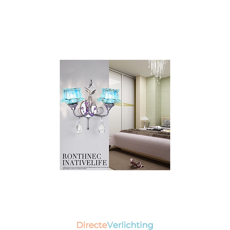 Creatieve eigentijdse en gecontracteerde creatieve kristallen wandlamplampen