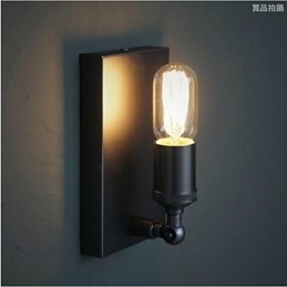 Gecontracteerde en creatieve landelijke industriële wind die oude manieren herstelt Edison wandlamp