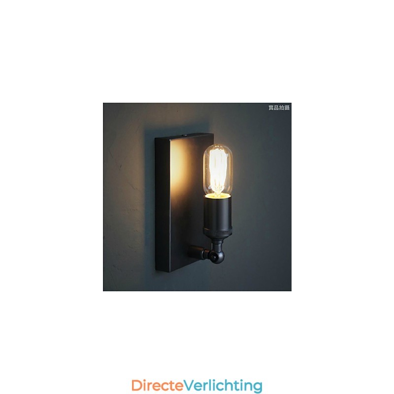 Gecontracteerde en creatieve landelijke industriële wind die oude manieren herstelt Edison wandlamp