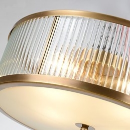 Traditionele klassieke rustieke lodge messing metalen inbouw