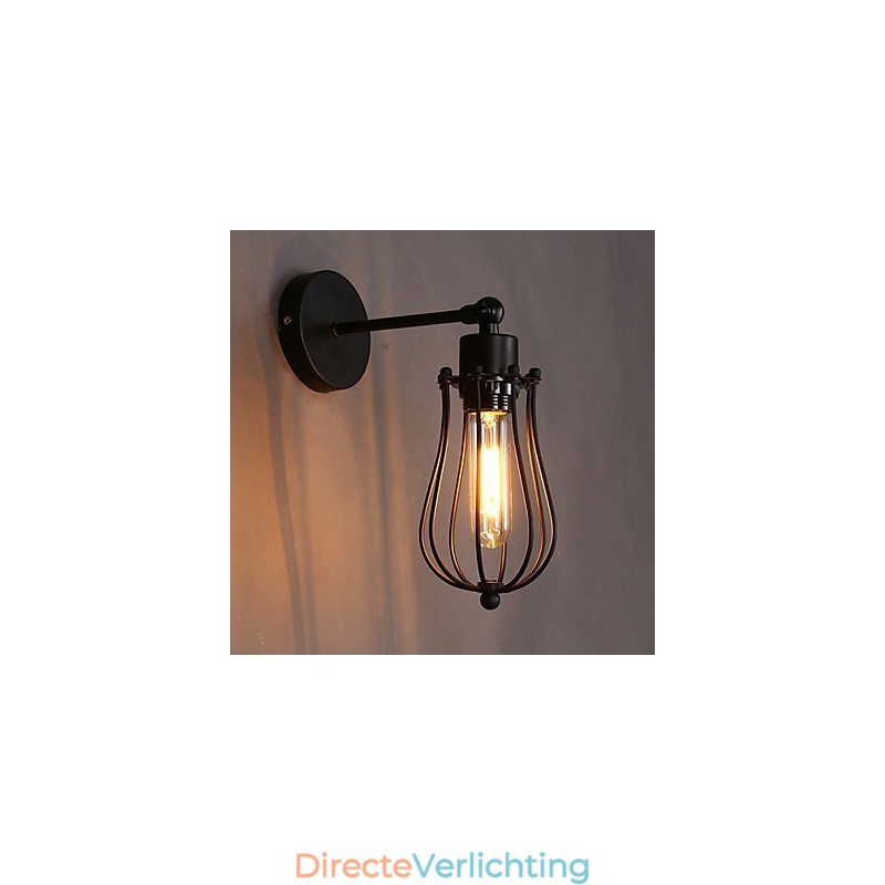 Creatieve persoonlijkheid decoratieve smeedijzeren retro grapefruit wandlamp