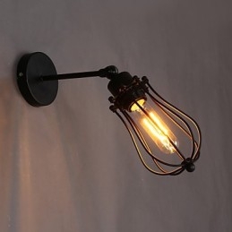 Creatieve persoonlijkheid decoratieve smeedijzeren retro grapefruit wandlamp