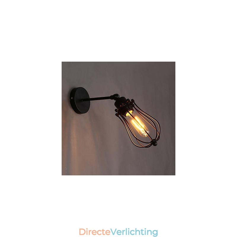 Creatieve persoonlijkheid decoratieve smeedijzeren retro grapefruit wandlamp