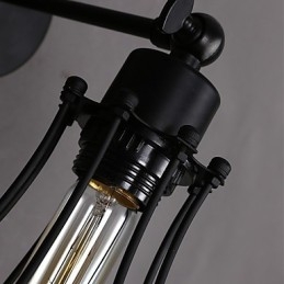 Creatieve persoonlijkheid decoratieve smeedijzeren retro grapefruit wandlamp