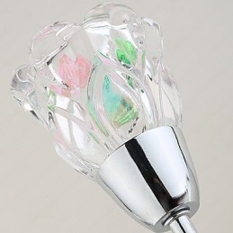 Creatieve bloemen, eigentijdse en gecontracteerde creatieve kristallen wandlampverlichting