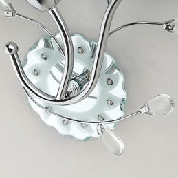 Creatieve bloemen, eigentijdse en gecontracteerde creatieve kristallen wandlampverlichting