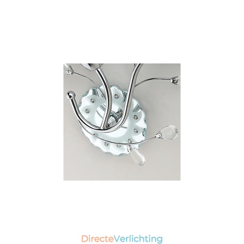 Creatieve bloemen, eigentijdse en gecontracteerde creatieve kristallen wandlampverlichting