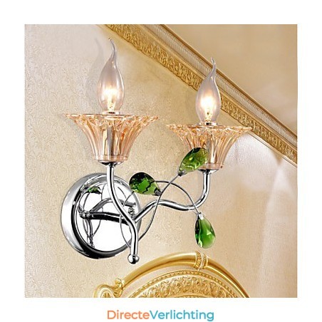 Europese Stijl Creatieve Hedendaagse En Gecontracteerde Kristallen Wandlamp Verlichting Europese Stijl Creatieve Hedendaagse En Gecontracteerde Kristallen Wandlamp Verlichting