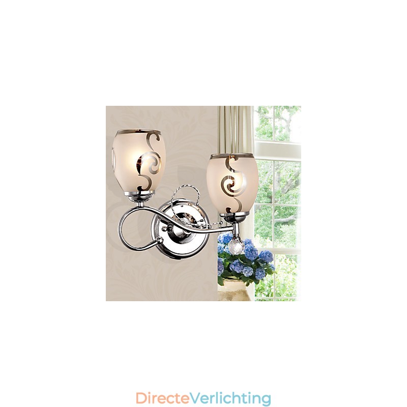 Wandlampen Kristal Modern Hedendaags Metaal