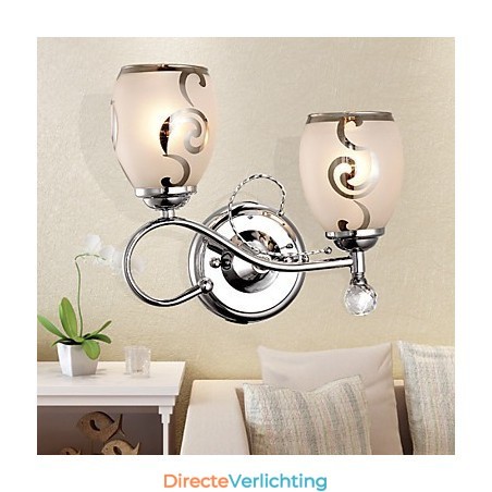 Europese Stijl Creatieve Hedendaagse En Gecontracteerde Kristallen Wandlamp Verlichting Europese Stijl Creatieve Hedendaagse En Gecontracteerde Kristallen Wandlamp Verlichting