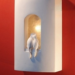 Mode Warme Kinderkamer Hanglamp Creatieve Kitty Gips Wandlamp Verlichting