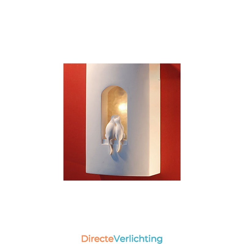 Mode Warme Kinderkamer Hanglamp Creatieve Kitty Gips Wandlamp Verlichting