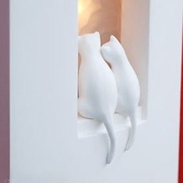 Mode Warme Kinderkamer Hanglamp Creatieve Kitty Gips Wandlamp Verlichting