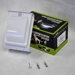 Stemsensor Buiten Zonne-energie Licht Lamp Landschap Tuin Muur Hek