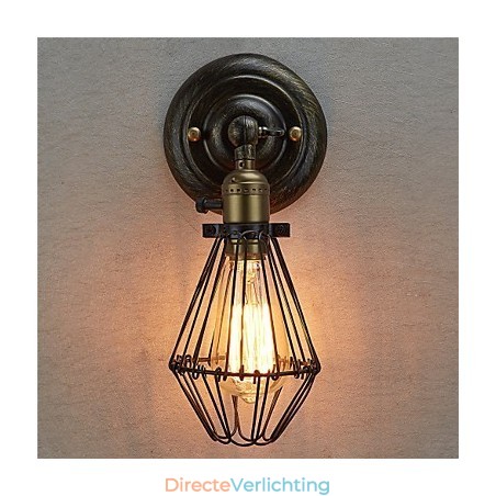 Vintage Stijl Industriële Openen en Sluiten Licht Wandlamp Kooilamp Loft Herstellende Oude Manieren Wandlamp Vintage Stijl Industriële Openen en Sluiten Licht Wandlamp Kooilamp Loft Herstellende Oude Manieren Wandlamp