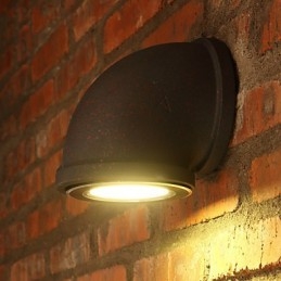 Loft Persoonlijkheid Vintage Bar Counter Waterpijp Wandlamp Spotlicht Lot Verlichtingsfitting Trap Balkonlamp