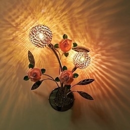 Wandlampen Kristal Modern Hedendaags Metaal