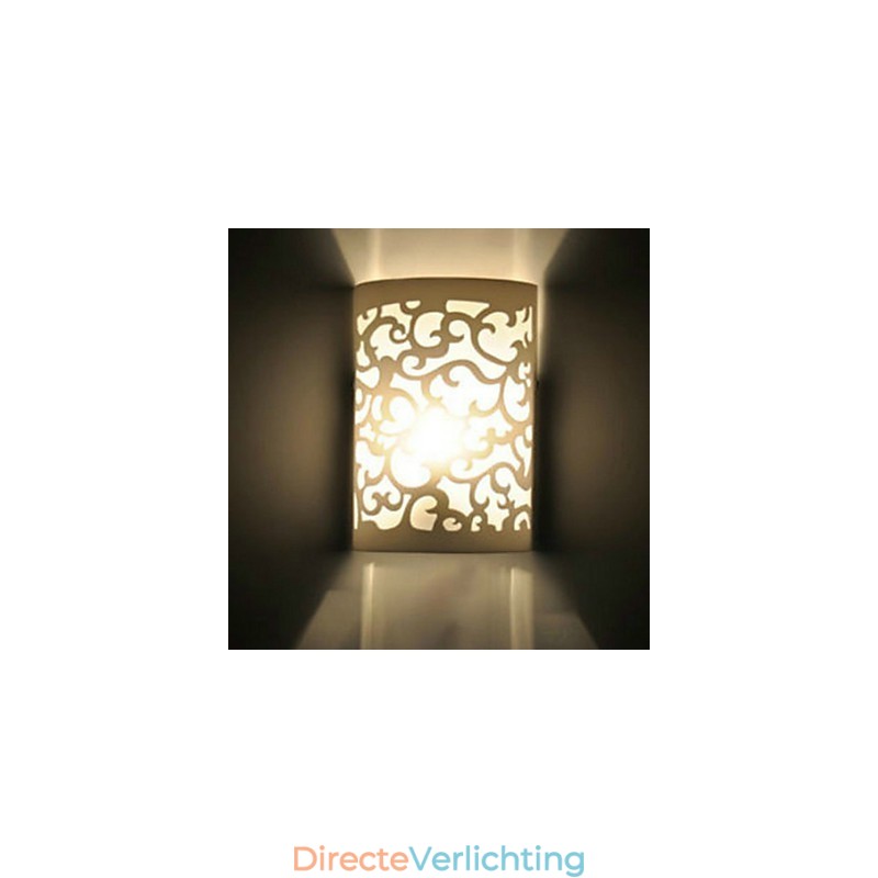 ALL BLUE Hoge kwaliteit decoratie van snijpatronen of ontwerpen op houtwerk wandlamp