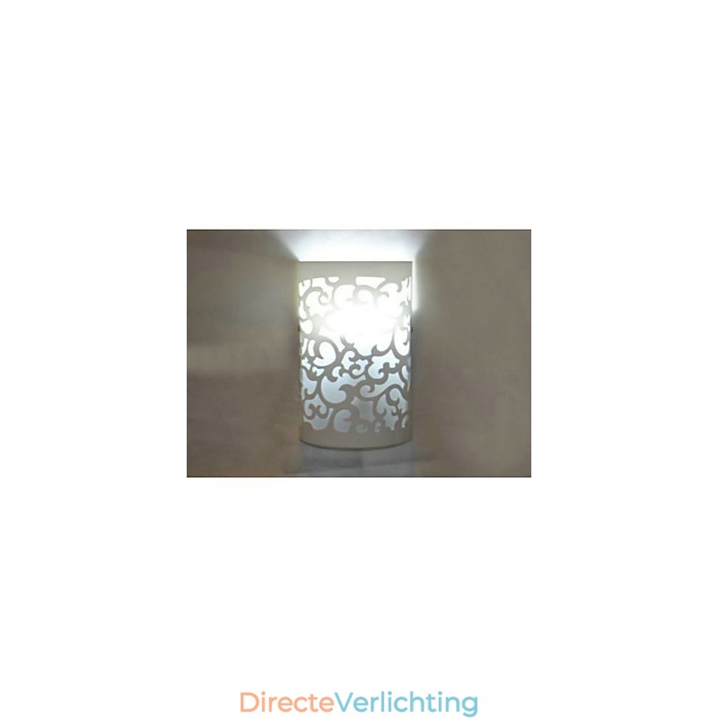 ALL BLUE Hoge kwaliteit decoratie van snijpatronen of ontwerpen op houtwerk wandlamp