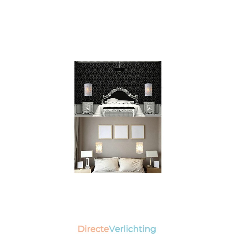 ALL BLUE Hoge kwaliteit decoratie van snijpatronen of ontwerpen op houtwerk wandlamp