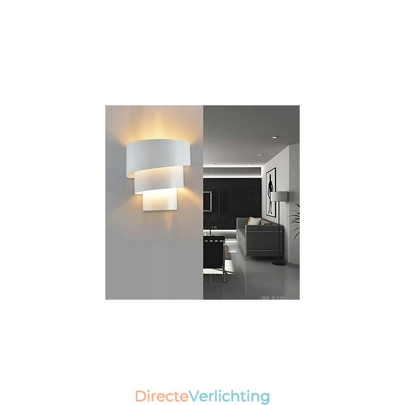 Hoge kwaliteit moderne mode design spiraal wandlamp creatieve wandlamp