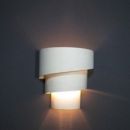Hoge kwaliteit moderne mode design spiraal wandlamp creatieve wandlamp
