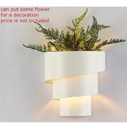 Hoge kwaliteit moderne mode design spiraal wandlamp creatieve wandlamp
