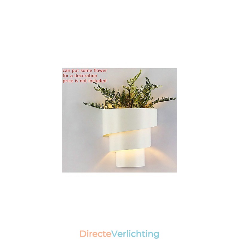 Hoge kwaliteit moderne mode design spiraal wandlamp creatieve wandlamp