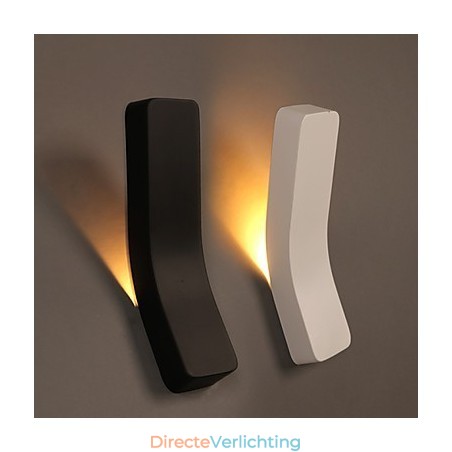 Gecontracteerde en hedendaagse creatieve gebogen smeedijzeren wandlamp Power Lights Gecontracteerde en hedendaagse creatieve gebogen smeedijzeren wandlamp Power Lights