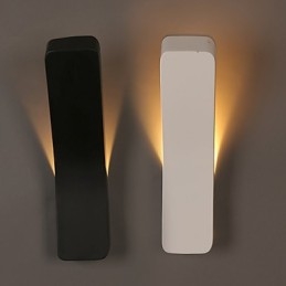 Gecontracteerde en hedendaagse creatieve gebogen smeedijzeren wandlamp Power Lights